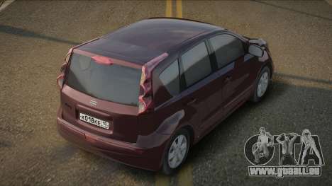 2007 Nissan Note E11 (optimized model) pour GTA San Andreas