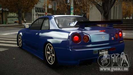 Nissan Skyline R34 Pogyib für GTA 4