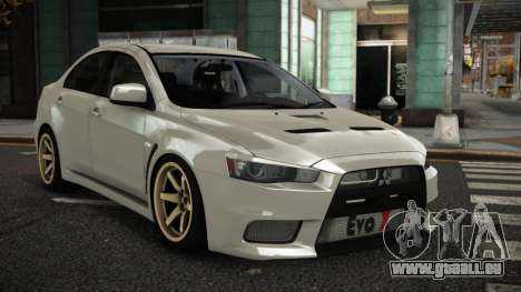 Mitsubishi Lancer Evolution X Zuhzipuf pour GTA 4
