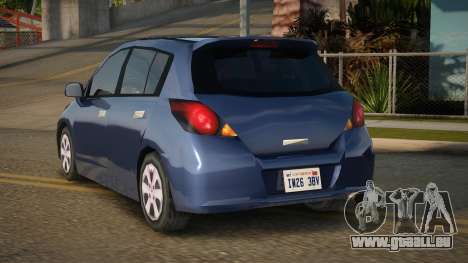 Nissan Tiida Nejaelle pour GTA San Andreas