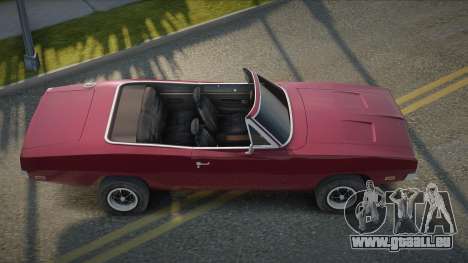 1969 Dodge Charger RT Convertible pour GTA San Andreas