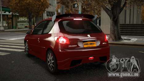 Peugeot 206 Gonruseq für GTA 4