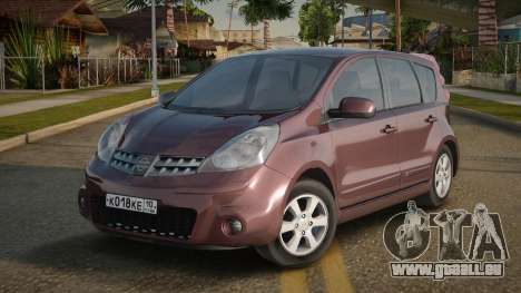 2007 Nissan Note E11 (optimized model) pour GTA San Andreas