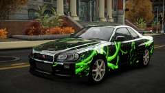 Nissan Skyline R34 Nalyntiny S3 für GTA 4