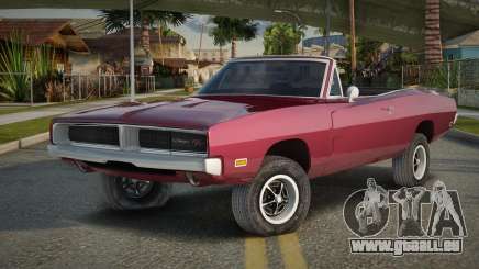1969 Dodge Charger RT Convertible pour GTA San Andreas