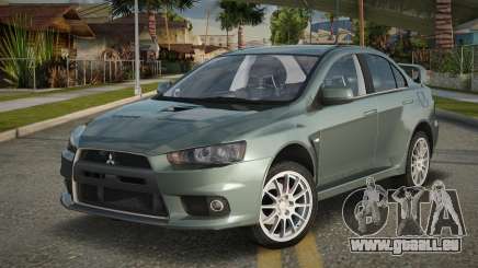 Mitsubishi Lancer Evo X Carrey pour GTA San Andreas