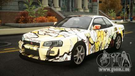 Nissan Skyline R34 Nalyntiny S2 für GTA 4