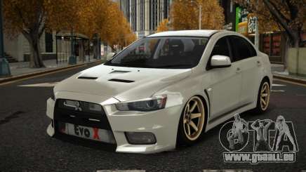 Mitsubishi Lancer Evolution X Zuhzipuf pour GTA 4