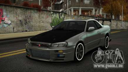 Nissan Skyline R34 Xoven pour GTA 4