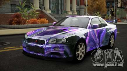 Nissan Skyline R34 Nalyntiny S11 für GTA 4