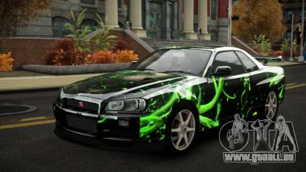 Nissan Skyline R34 Nalyntiny S3 für GTA 4