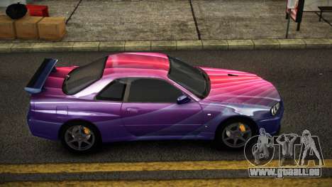 Nissan Skyline R34 Erxah S10 pour GTA 4