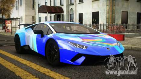 Lamborghini Huracan Nerael S6 pour GTA 4
