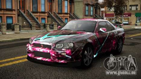 Nissan Skyline R34 Erxah S6 pour GTA 4