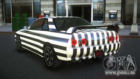 Nissan Skyline R32 Lanie S1 für GTA 4