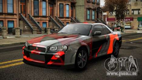 Nissan Skyline R34 Erxah S7 pour GTA 4
