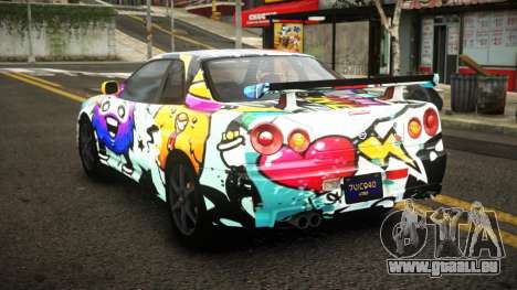 Nissan Skyline R34 Erxah S13 für GTA 4