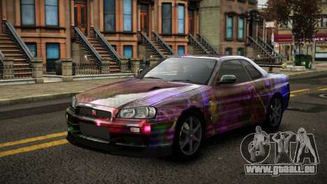 Nissan Skyline R34 Erxah S3 pour GTA 4