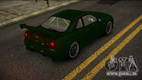Nissan Skyline R34 Yuvfopi pour GTA 4