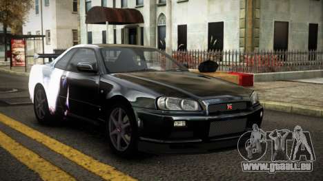 Nissan Skyline R34 Erxah S11 pour GTA 4