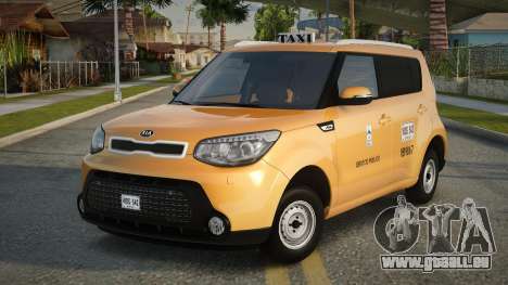 Kia Soul Taxi 15th für GTA San Andreas