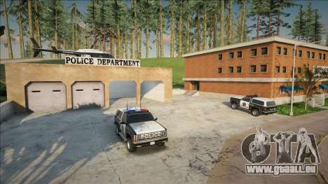 Offizielle Fahrzeuge am Bahnhof Dillimore für GTA San Andreas