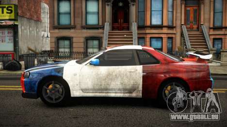 Nissan Skyline R34 Erxah S12 pour GTA 4