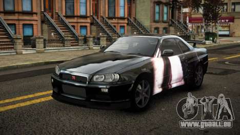 Nissan Skyline R34 Erxah S11 pour GTA 4