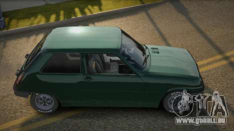 Renault 5 72th für GTA San Andreas