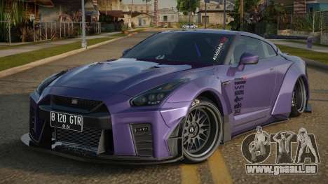 Nissan GTR R35 Anielth pour GTA San Andreas