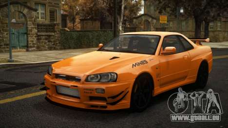 Nissan Skyline R34 Kazu für GTA 4