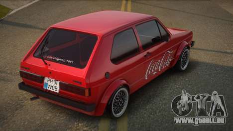 Volkswagen Golf 83th für GTA San Andreas