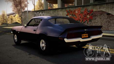 Chevrolet Camaro Tutmay pour GTA 4