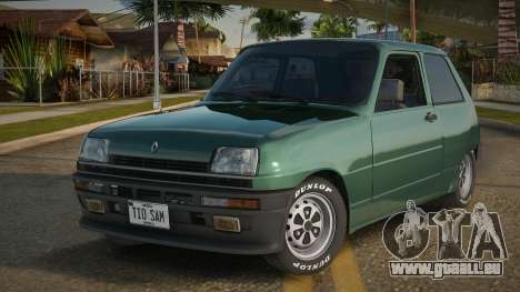 Renault 5 72th für GTA San Andreas
