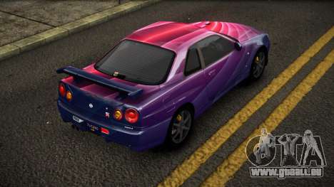 Nissan Skyline R34 Erxah S10 pour GTA 4