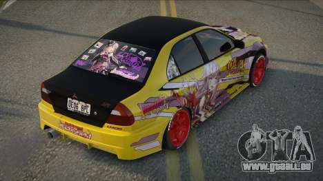 Mitsubishi Lancer Evolution VI GSR 99th für GTA San Andreas