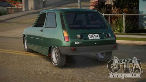 Renault 5 72th für GTA San Andreas