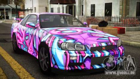 Nissan Skyline R34 Erxah S14 für GTA 4