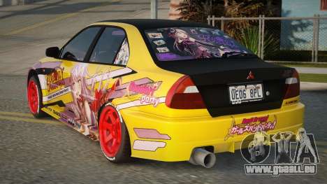 Mitsubishi Lancer Evolution VI GSR 99th für GTA San Andreas