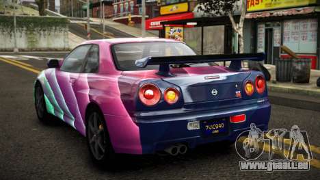 Nissan Skyline R34 Erxah S10 pour GTA 4
