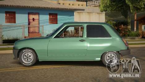 Renault 5 72th für GTA San Andreas