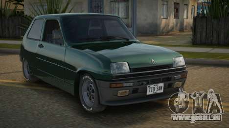 Renault 5 72th für GTA San Andreas