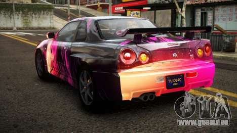 Nissan Skyline R34 Erxah S9 pour GTA 4