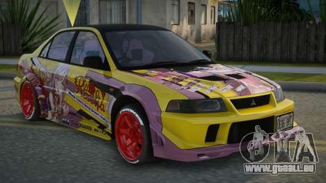 Mitsubishi Lancer Evolution VI GSR 99th für GTA San Andreas
