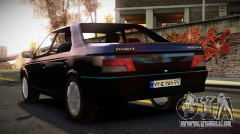 Peugeot 405 Nuwcapali pour GTA 4