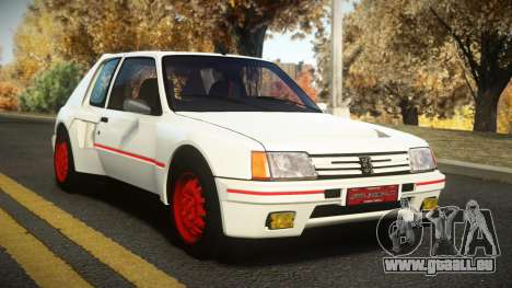Peugeot 205 Raufe für GTA 4