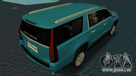 Cadillac Escalade 2019 pour GTA Vice City