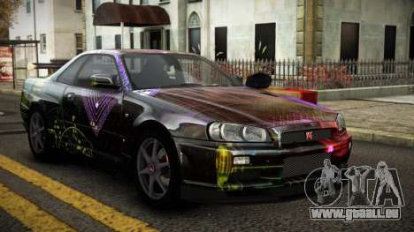 Nissan Skyline R34 Erxah S3 pour GTA 4