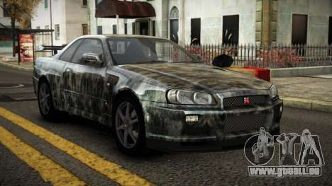 Nissan Skyline R34 Erxah S5 pour GTA 4