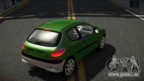 Peugeot 206 Poboh für GTA 4